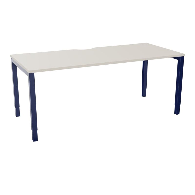 BUREAU ARIAL T RECT ECHANC.L180XP80EP25 PIED CARRE ARCHE REGLABLE N5 X4