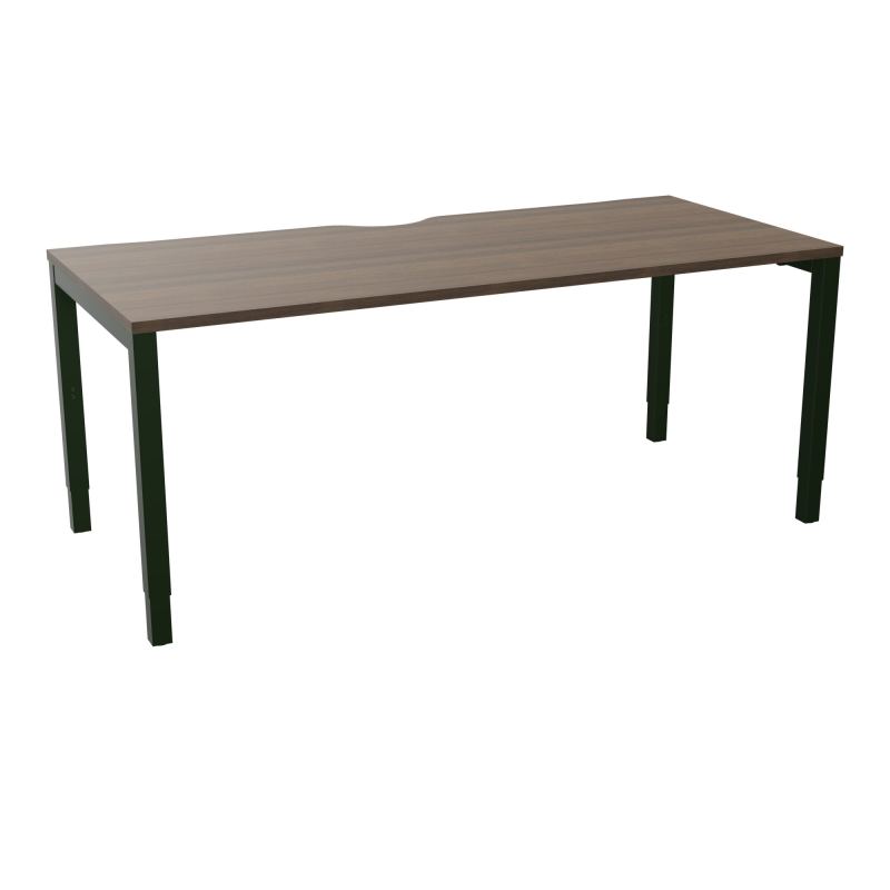 BUREAU ARIAL T RECT ECHANC.L180XP80EP25 PIED CARRE ARCHE REGLABLE N6 ST