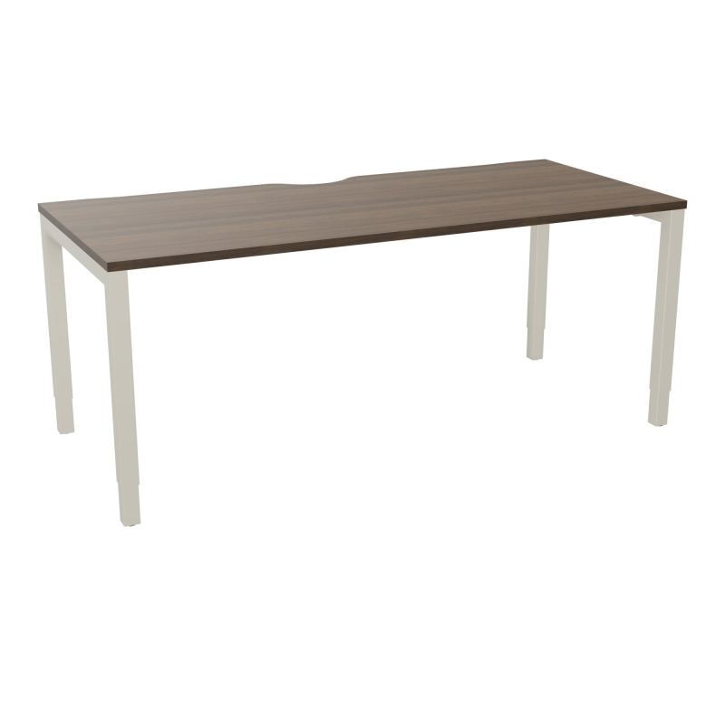 BUREAU ARIAL T RECT ECHANC.L180XP80EP25 PIED CARRE ARCHE REGLABLE N6 ZC