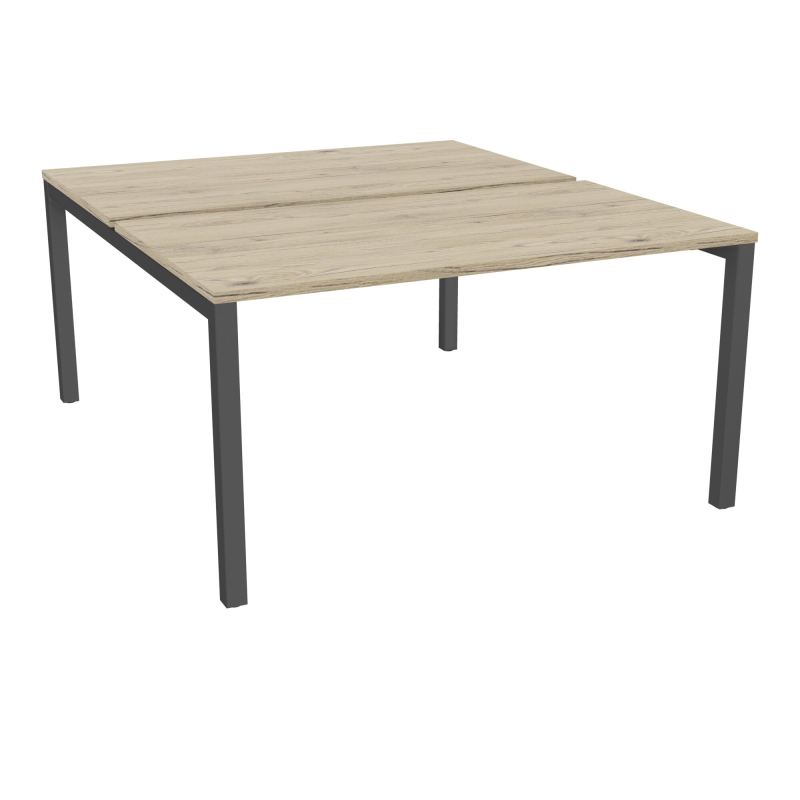 ARIAL BENCH DEP.2 PLT L140XP80 EP25MM PP OBT PIED ARCHE CARREE FX R3 SC