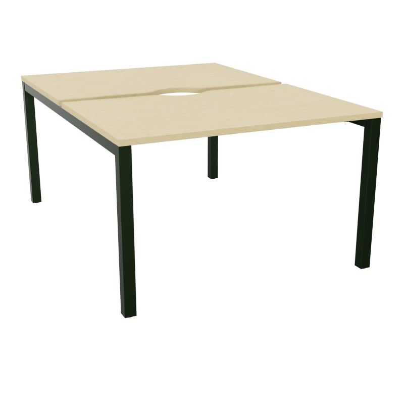 ARIAL BENCH DEP.2 PLT L120XP80 EP25MM ECHANCRE PIED ARCHE CARREE FX N8 ST