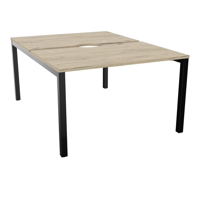ARIAL BENCH DEP.2 PLT L120XP80 EP25MM ECHANCRE PIED ARCHE CARREE FX R3 SG