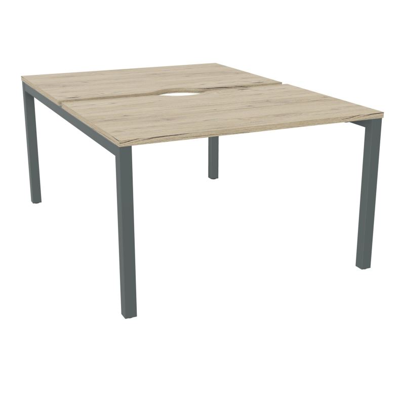 ARIAL BENCH DEP.2 PLT L120XP80 EP25MM ECHANCRE PIED ARCHE CARREE FX R3 SU