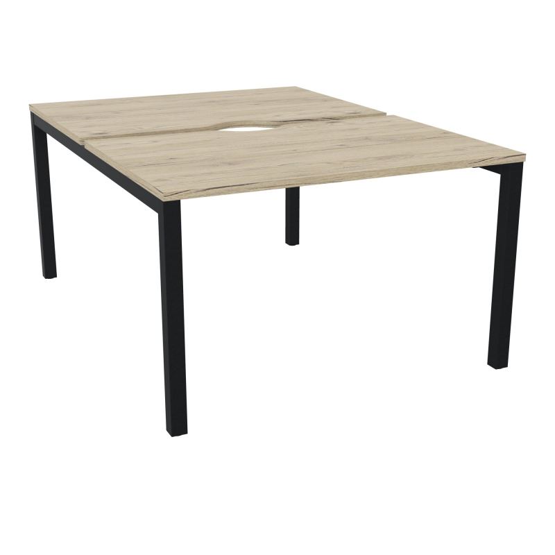 ARIAL BENCH DEP.2 PLT L120XP80 EP25MM ECHANCRE PIED ARCHE CARREE FX R3 ZP