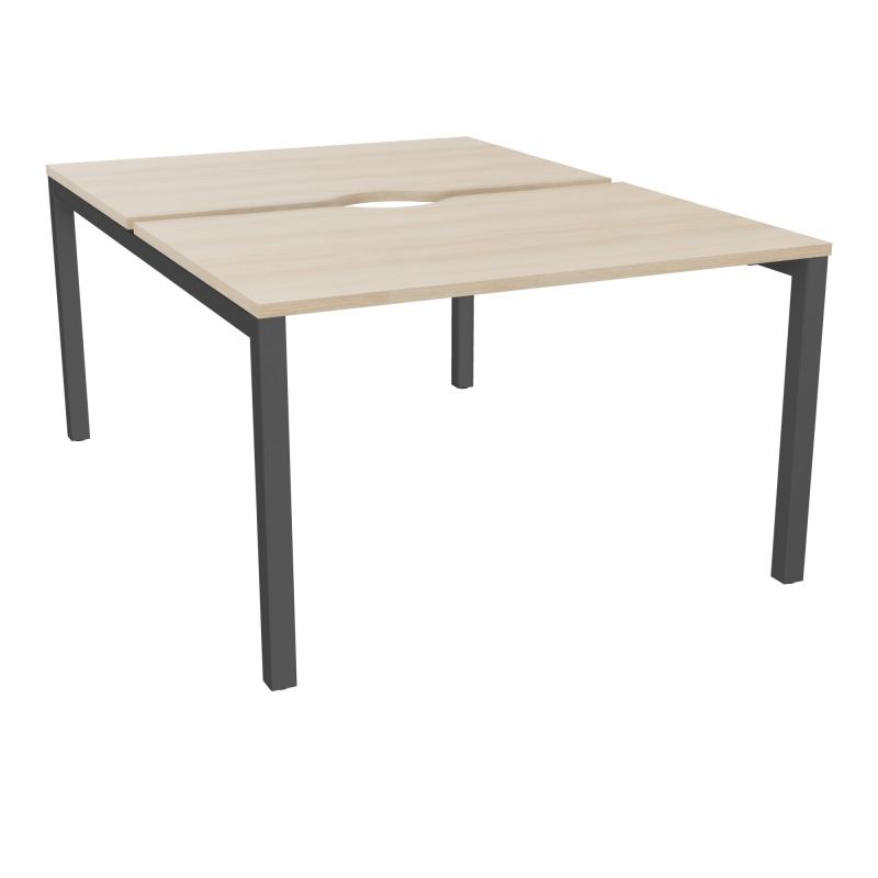 ARIAL BENCH DEP.2 PLT L120XP80 EP25MM ECHANCRE PIED ARCHE CARREE FX RZ SC