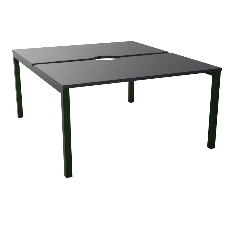 ARIAL BENCH DEP.2 PLT L140XP80 EP25MM ECHANCRE PIED ARCHE CARREE FX  R9 ST
