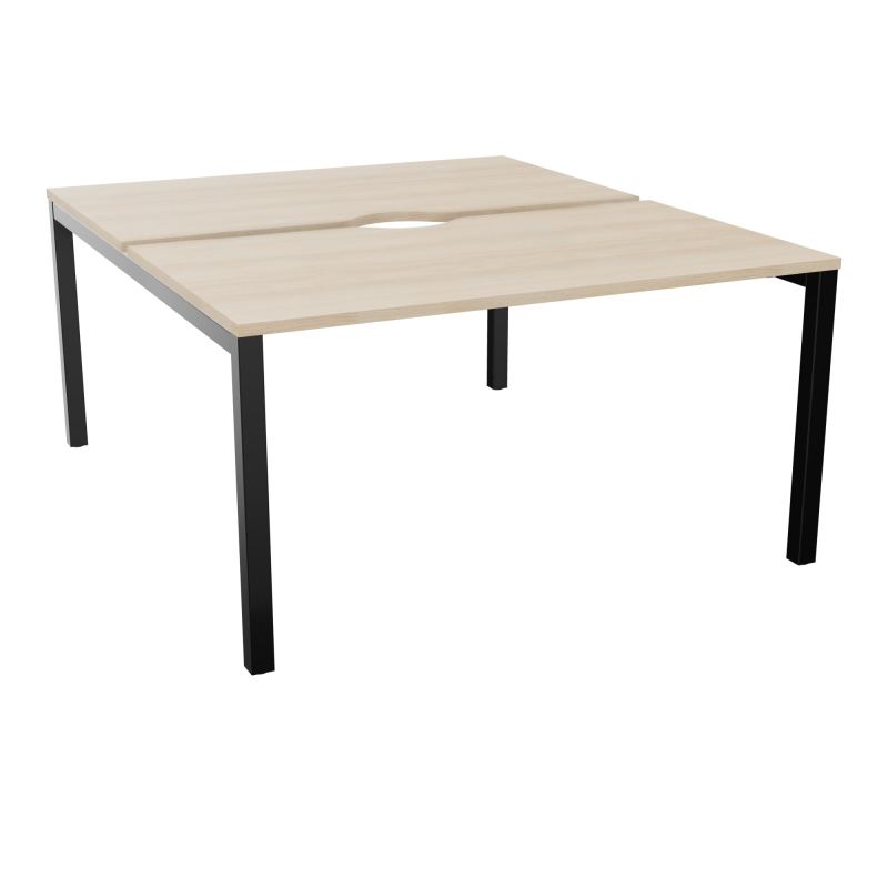 ARIAL BENCH DEP.2 PLT L140XP80 EP25MM ECHANCRE PIED ARCHE CARREE FX RZ SG