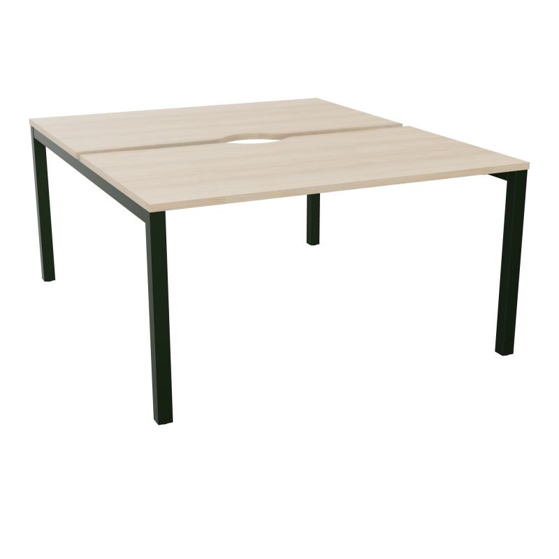 ARIAL BENCH DEP.2 PLT L140XP80 EP25MM ECHANCRE PIED ARCHE CARREE FX RZ ST
