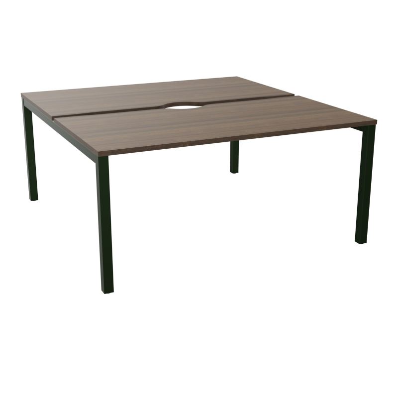 ARIAL BENCH DEP.2 PLT L160XP80 EP25MM ECHANCRE PIED ARCHE CARREE FX  N6 ST