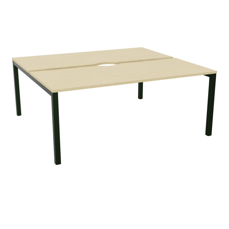 ARIAL BENCH DEP.2 PLT L180XP80 EP25MM ECHANCRE PIED ARCHE CARREE FX  N8 ST