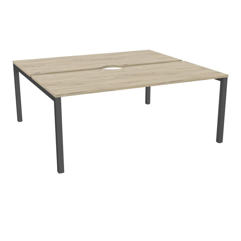 ARIAL BENCH DEP.2 PLT L180XP80 EP25MM ECHANCRE PIED ARCHE CARREE FX  R3 SC