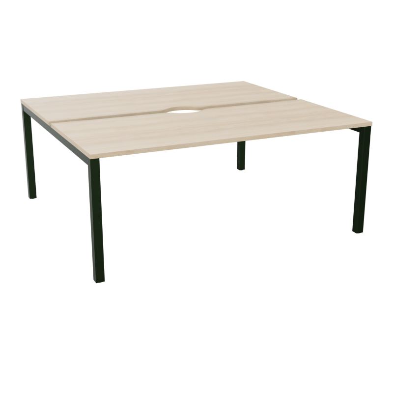 ARIAL BENCH DEP.2 PLT L180XP80 EP25MM ECHANCRE PIED ARCHE CARREE FX  RZ ST