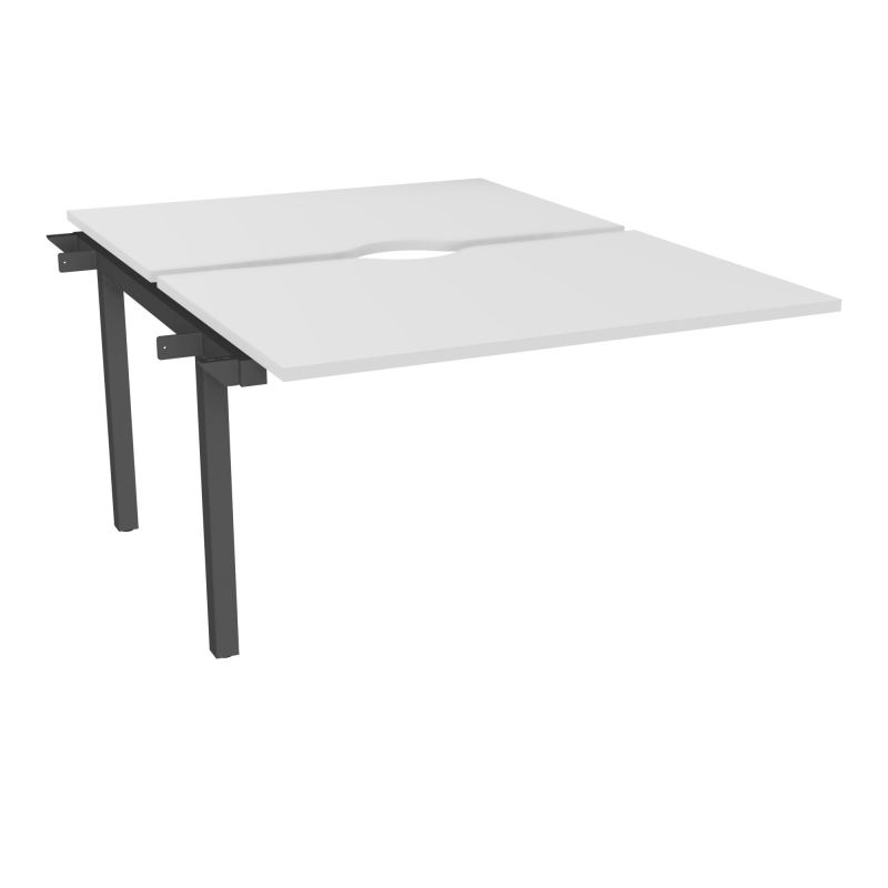 ARIAL BENCH SUI.2 PLT L120XP80 EP25MM ECHANCRE PIED INTERMEDIAIRE MG SC