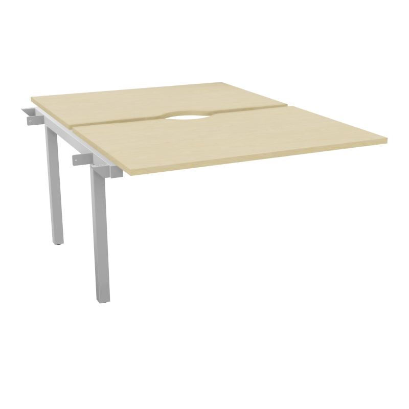 ARIAL BENCH SUI.2 PLT L120XP80 EP25MM ECHANCRE PIED INTERMEDIAIRE N8 SA
