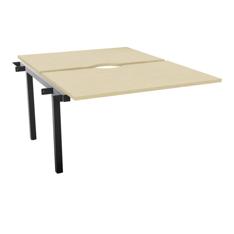 ARIAL BENCH SUI.2 PLT L120XP80 EP25MM ECHANCRE PIED INTERMEDIAIRE N8 SG