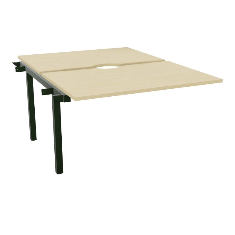 ARIAL BENCH SUI.2 PLT L120XP80 EP25MM ECHANCRE PIED INTERMEDIAIRE N8 ST