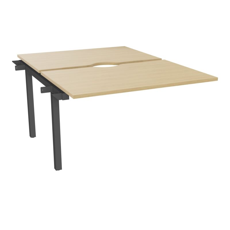 ARIAL BENCH SUI.2 PLT L120XP80 EP25MM ECHANCRE PIED INTERMEDIAIRE  R1 SC
