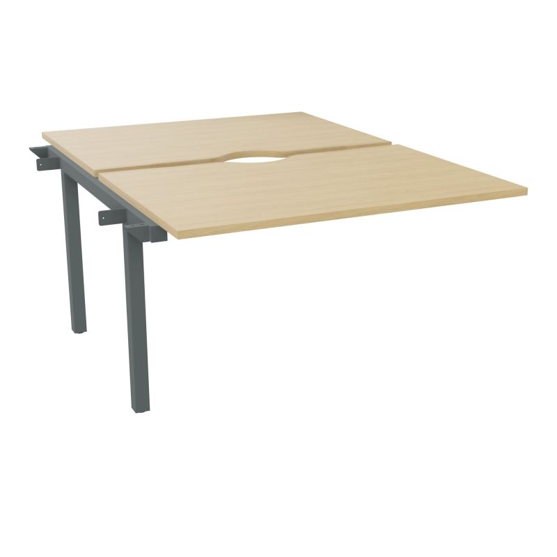 ARIAL BENCH SUI.2 PLT L120XP80 EP25MM ECHANCRE PIED INTERMEDIAIRE  R1 SU