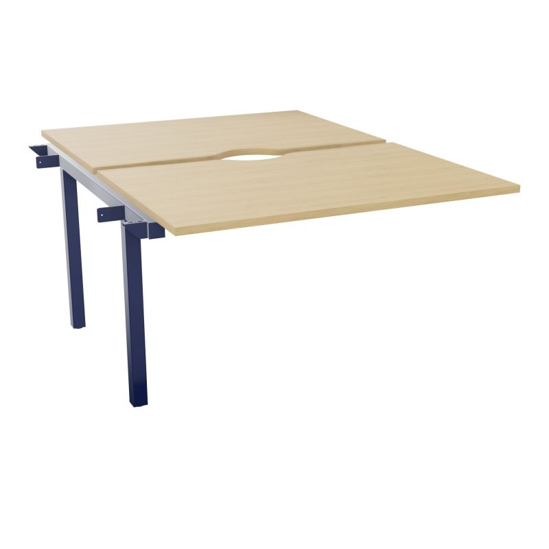 ARIAL BENCH SUI.2 PLT L120XP80 EP25MM ECHANCRE PIED INTERMEDIAIRE  R1 X4