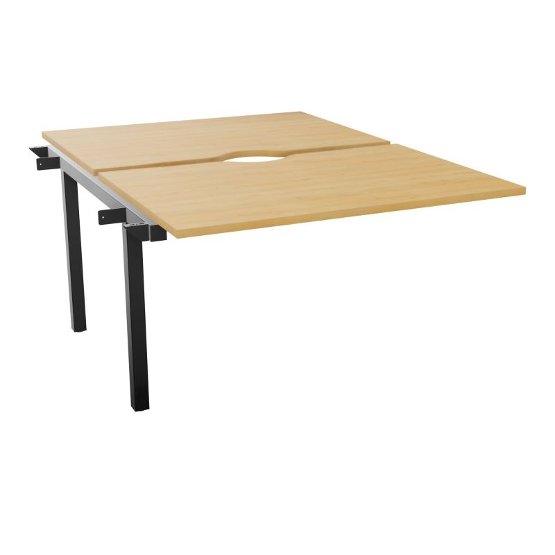 ARIAL BENCH SUI.2 PLT L120XP80 EP25MM ECHANCRE PIED INTERMEDIAIRE  R5 SG