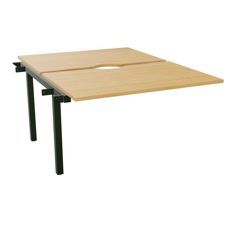 ARIAL BENCH SUI.2 PLT L120XP80 EP25MM ECHANCRE PIED INTERMEDIAIRE  R5 ST