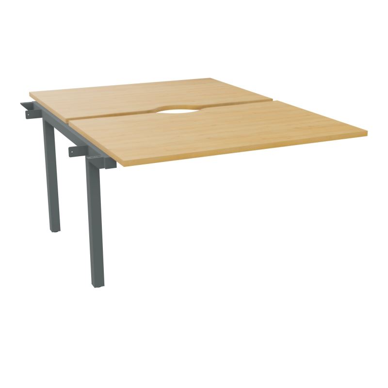 ARIAL BENCH SUI.2 PLT L120XP80 EP25MM ECHANCRE PIED INTERMEDIAIRE  R5 SU