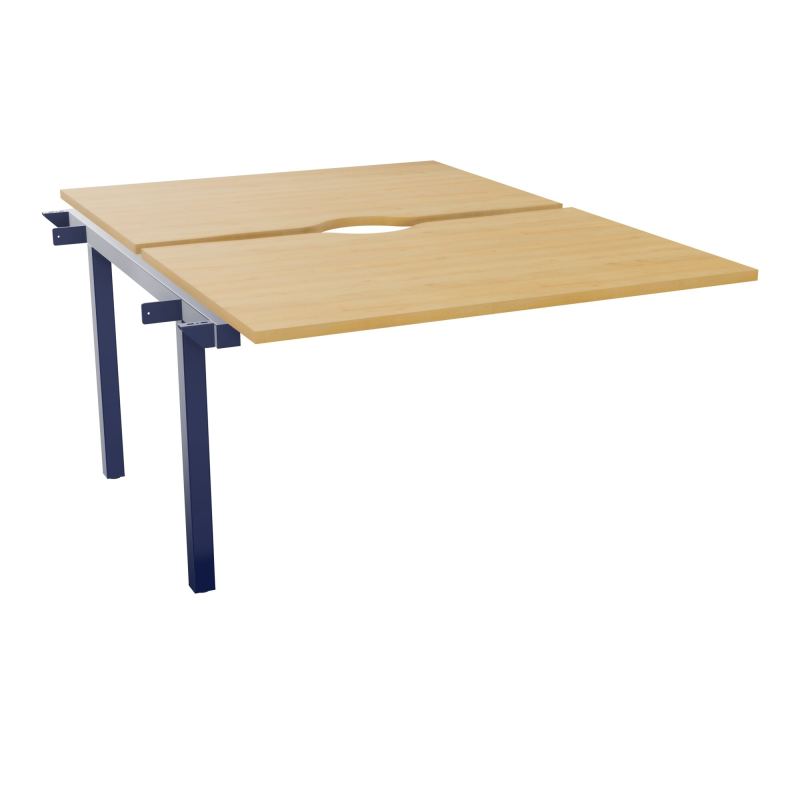 ARIAL BENCH SUI.2 PLT L120XP80 EP25MM ECHANCRE PIED INTERMEDIAIRE  R5 X4