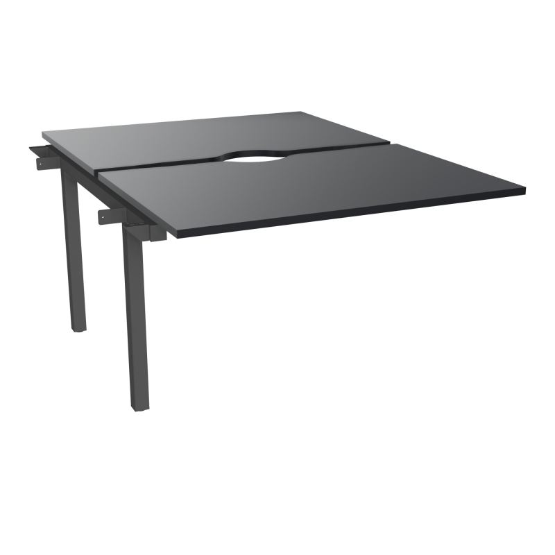 ARIAL BENCH SUI.2 PLT L120XP80 EP25MM ECHANCRE PIED INTERMEDIAIRE  R9 SC