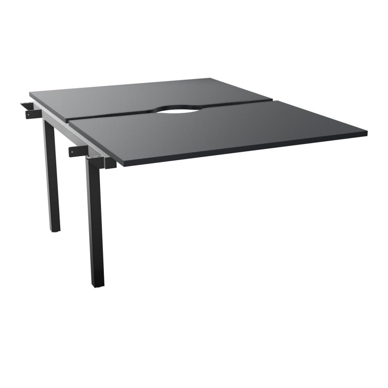 ARIAL BENCH SUI.2 PLT L120XP80 EP25MM ECHANCRE PIED INTERMEDIAIRE  R9 SG