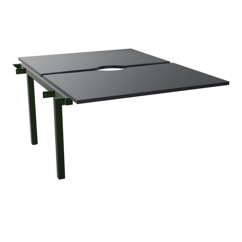 ARIAL BENCH SUI.2 PLT L120XP80 EP25MM ECHANCRE PIED INTERMEDIAIRE  R9 ST