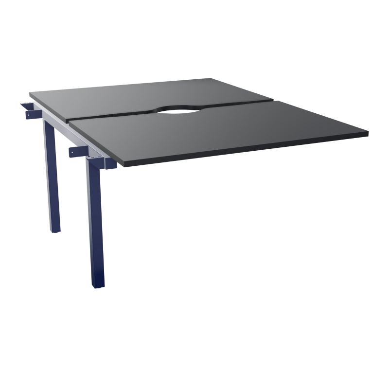 ARIAL BENCH SUI.2 PLT L120XP80 EP25MM ECHANCRE PIED INTERMEDIAIRE  R9 X4