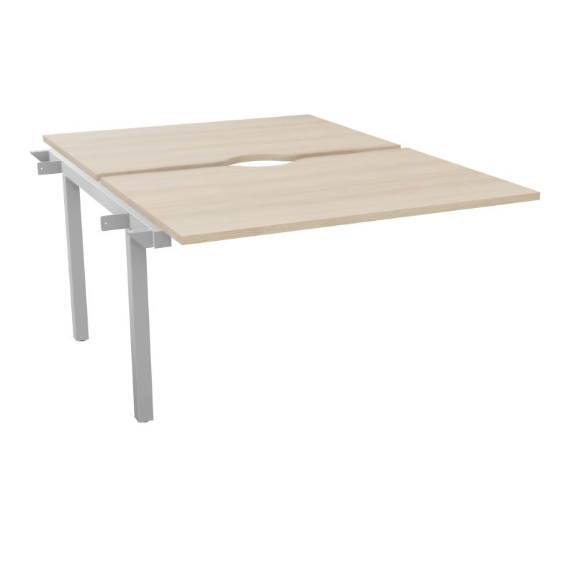 ARIAL BENCH SUI.2 PLT L120XP80 EP25MM ECHANCRE PIED INTERMEDIAIRE RZ SA