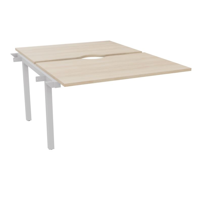 ARIAL BENCH SUI.2 PLT L120XP80 EP25MM ECHANCRE PIED INTERMEDIAIRE RZ SD