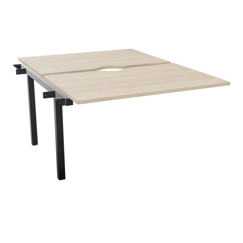 ARIAL BENCH SUI.2 PLT L120XP80 EP25MM ECHANCRE PIED INTERMEDIAIRE RZ SG