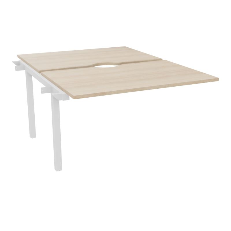 ARIAL BENCH SUI.2 PLT L120XP80 EP25MM ECHANCRE PIED INTERMEDIAIRE RZ SO