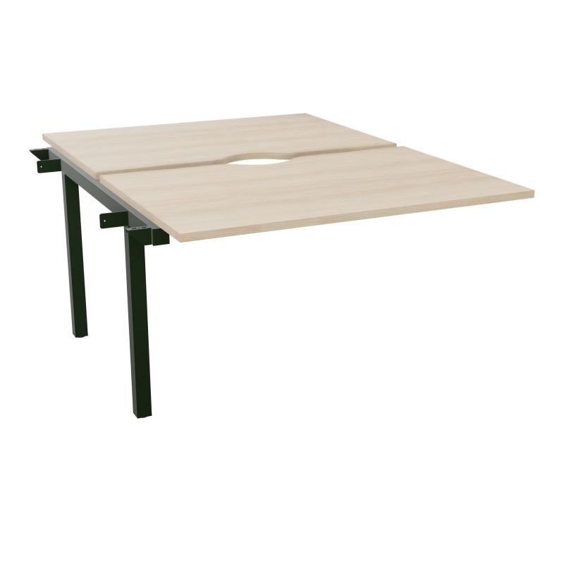 ARIAL BENCH SUI.2 PLT L120XP80 EP25MM ECHANCRE PIED INTERMEDIAIRE RZ ST