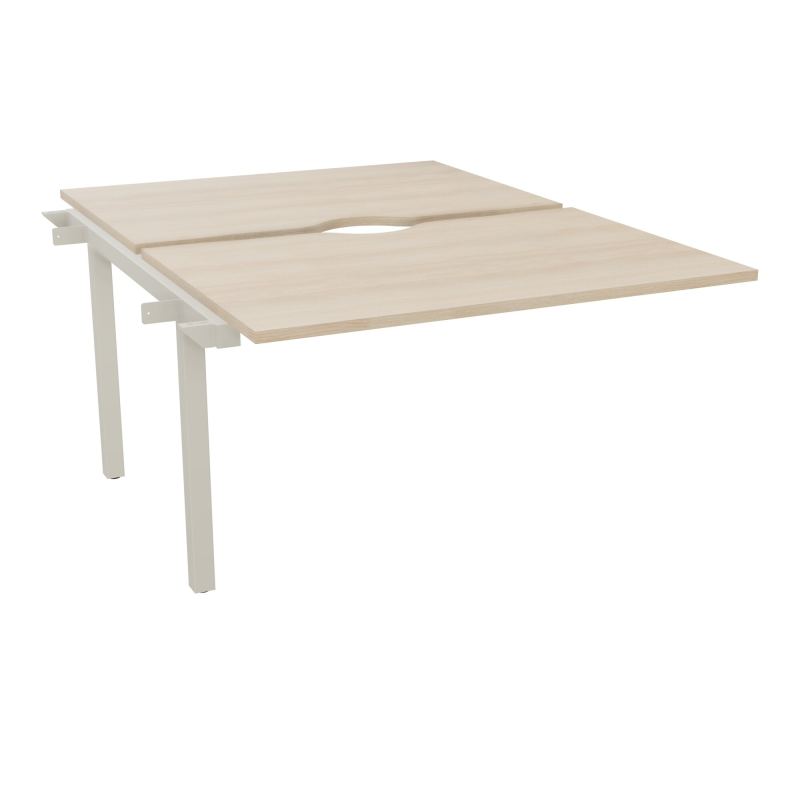 ARIAL BENCH SUI.2 PLT L120XP80 EP25MM ECHANCRE PIED INTERMEDIAIRE RZ ZC