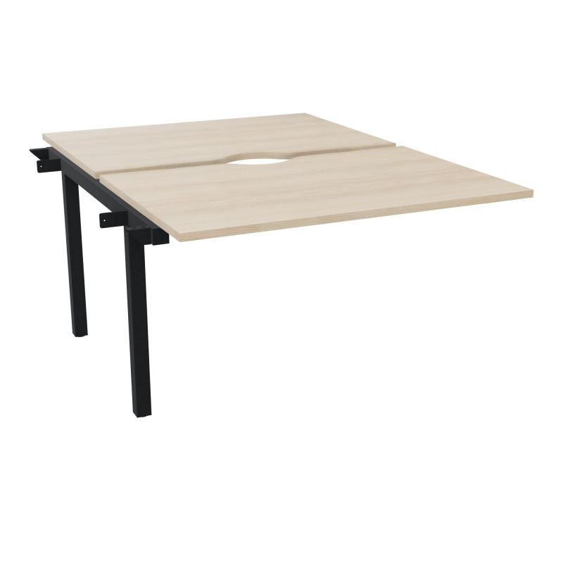 ARIAL BENCH SUI.2 PLT L120XP80 EP25MM ECHANCRE PIED INTERMEDIAIRE RZ ZP