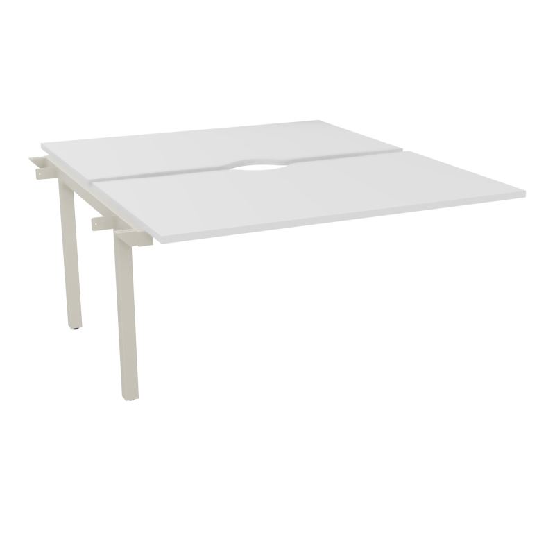 ARIAL BENCH SUI.2 PLT L140XP80 EP25MM ECHANCRE PIED INTERMEDIAIRE MG ZC
