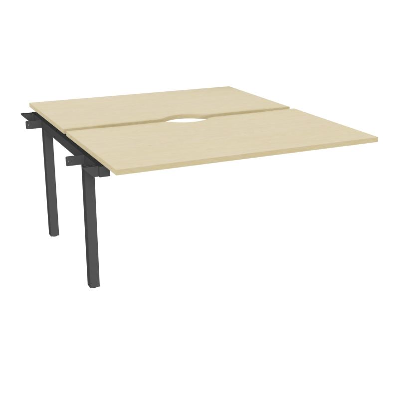 ARIAL BENCH SUI.2 PLT L140XP80 EP25MM ECHANCRE PIED INTERMEDIAIRE N8 SC