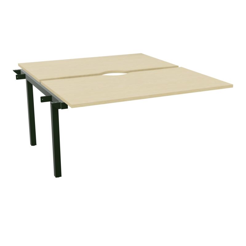 ARIAL BENCH SUI.2 PLT L140XP80 EP25MM ECHANCRE PIED INTERMEDIAIRE N8 ST