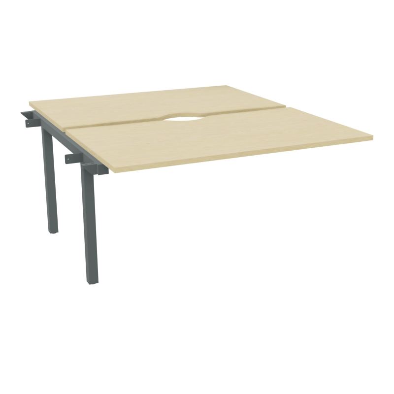 ARIAL BENCH SUI.2 PLT L140XP80 EP25MM ECHANCRE PIED INTERMEDIAIRE N8 SU