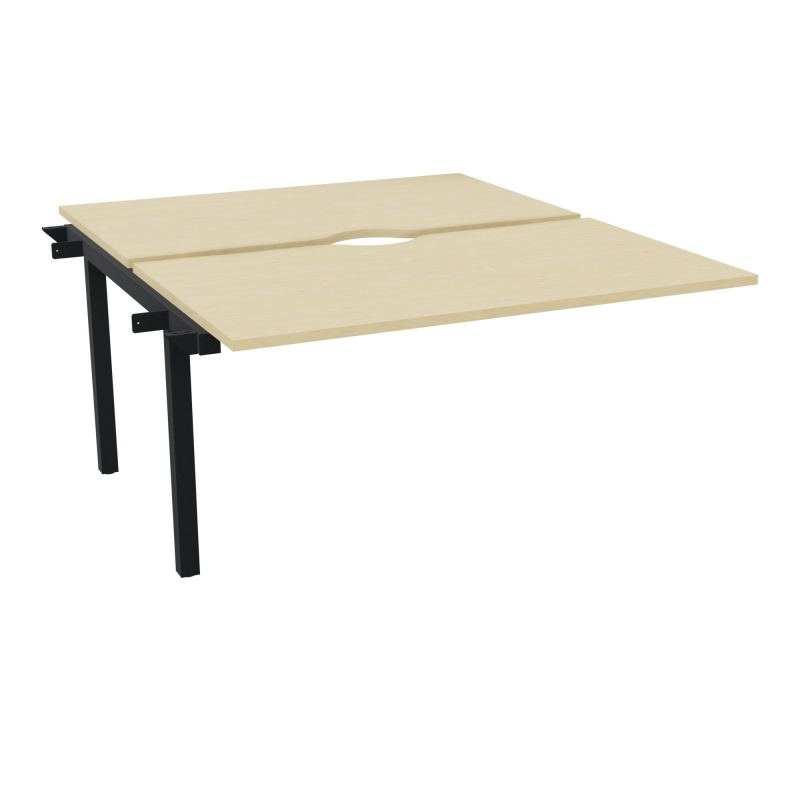 ARIAL BENCH SUI.2 PLT L140XP80 EP25MM ECHANCRE PIED INTERMEDIAIRE N8 ZP