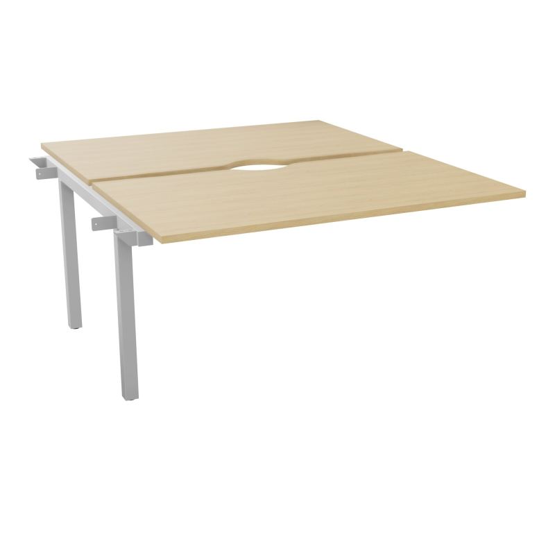 ARIAL BENCH SUI.2 PLT L140XP80 EP25MM ECHANCRE PIED INTERMEDIAIRE  R1 SA