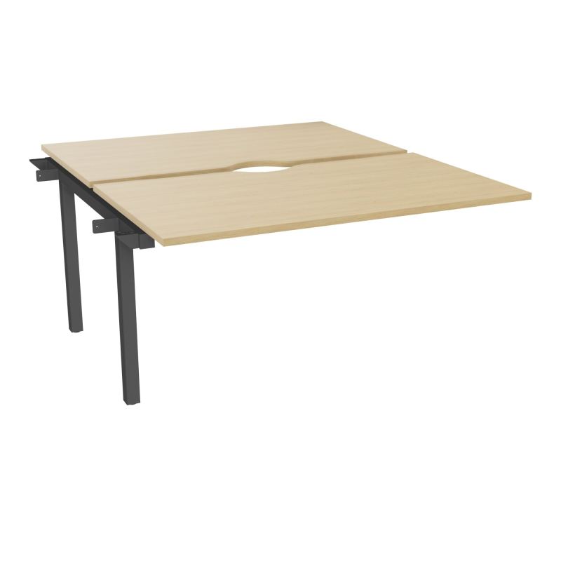ARIAL BENCH SUI.2 PLT L140XP80 EP25MM ECHANCRE PIED INTERMEDIAIRE  R1 SC