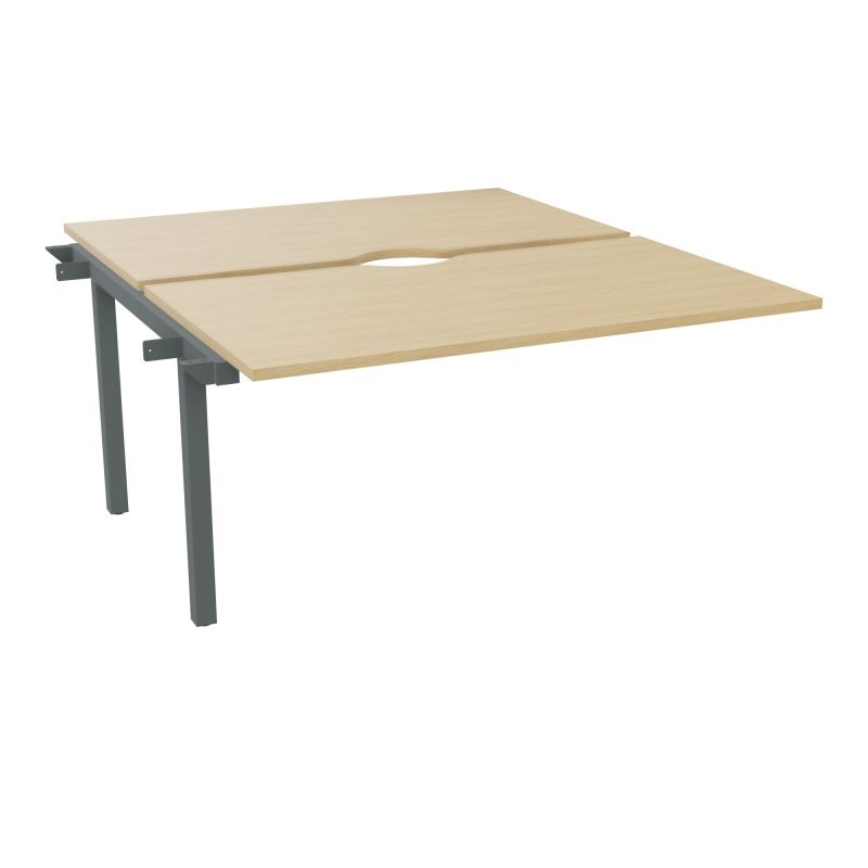 ARIAL BENCH SUI.2 PLT L140XP80 EP25MM ECHANCRE PIED INTERMEDIAIRE  R1 SU