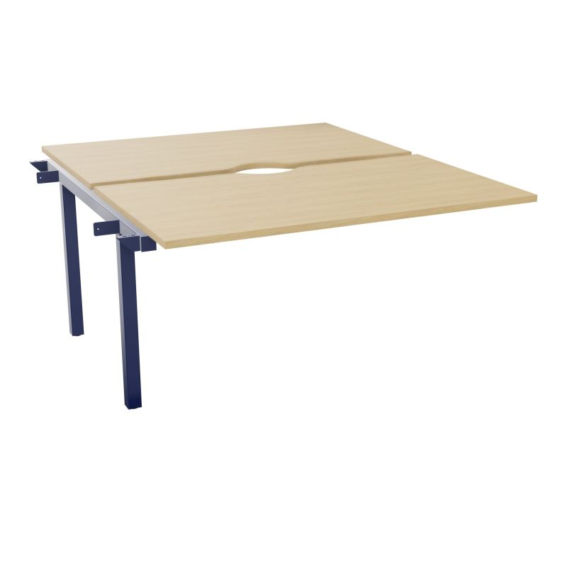 ARIAL BENCH SUI.2 PLT L140XP80 EP25MM ECHANCRE PIED INTERMEDIAIRE  R1 X4