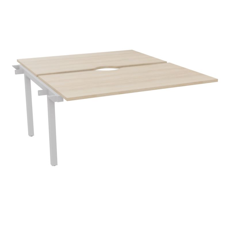 ARIAL BENCH SUI.2 PLT L140XP80 EP25MM ECHANCRE PIED INTERMEDIAIRE RZ SD