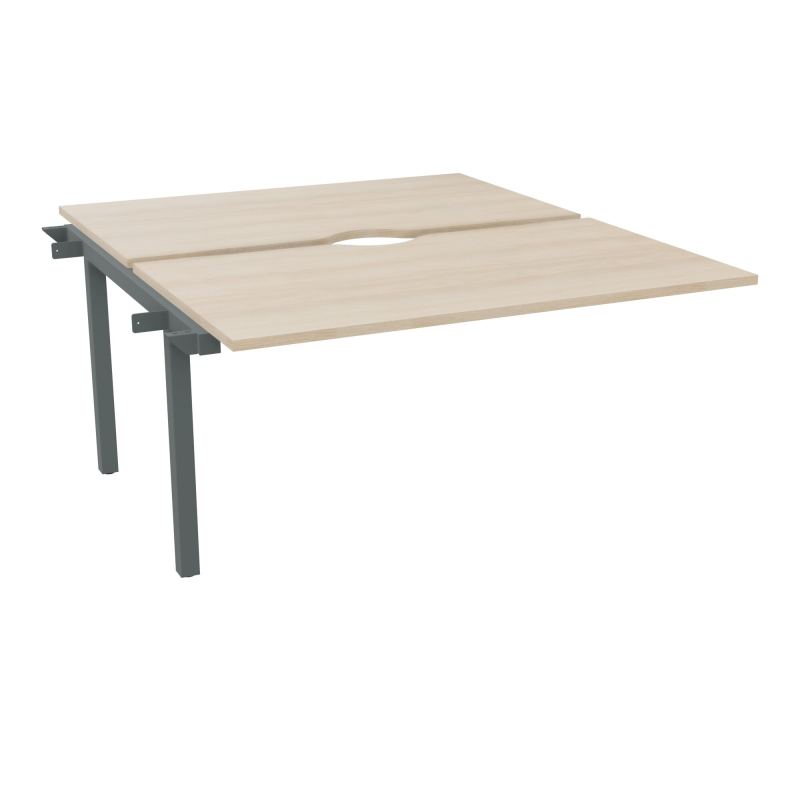 ARIAL BENCH SUI.2 PLT L140XP80 EP25MM ECHANCRE PIED INTERMEDIAIRE RZ SU