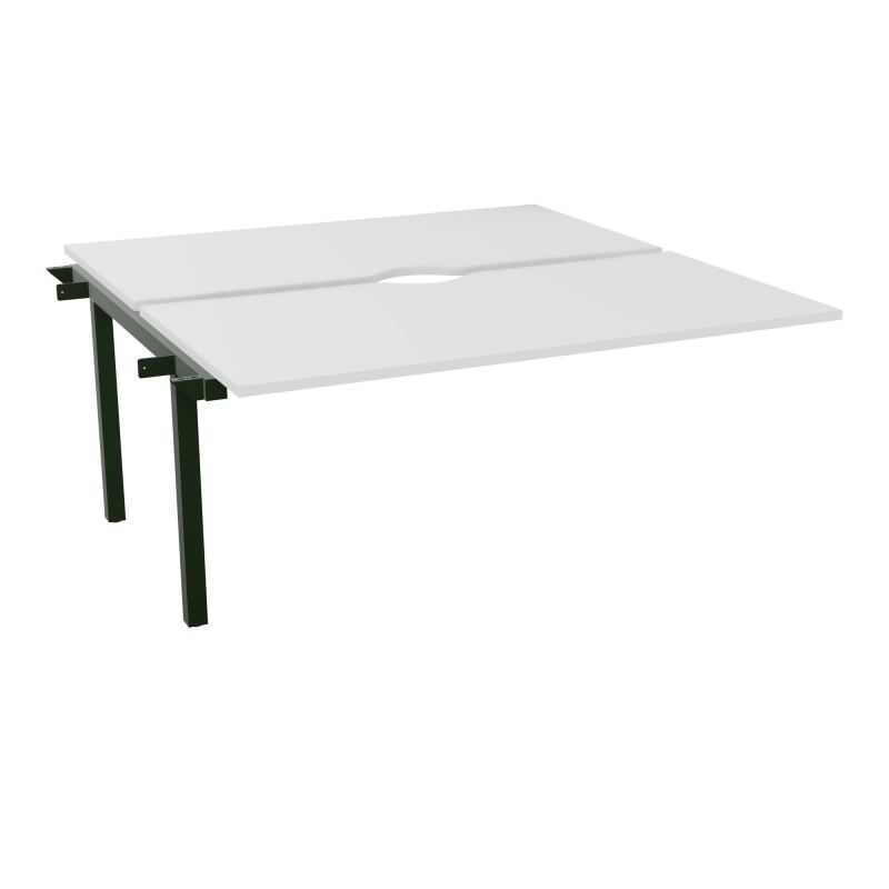 ARIAL BENCH SUI.2 PLT L160XP80 EP25MM ECHANCRE PIED INTERMEDIAIRE  MG ST